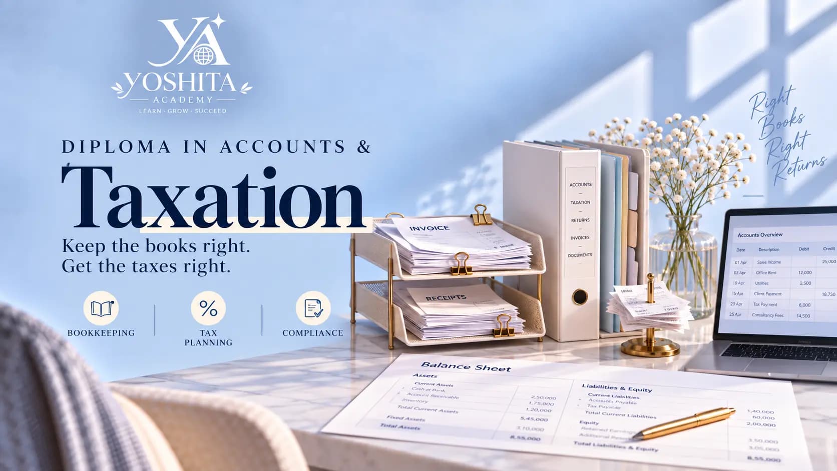 Diploma in Accounts & Taxation course image