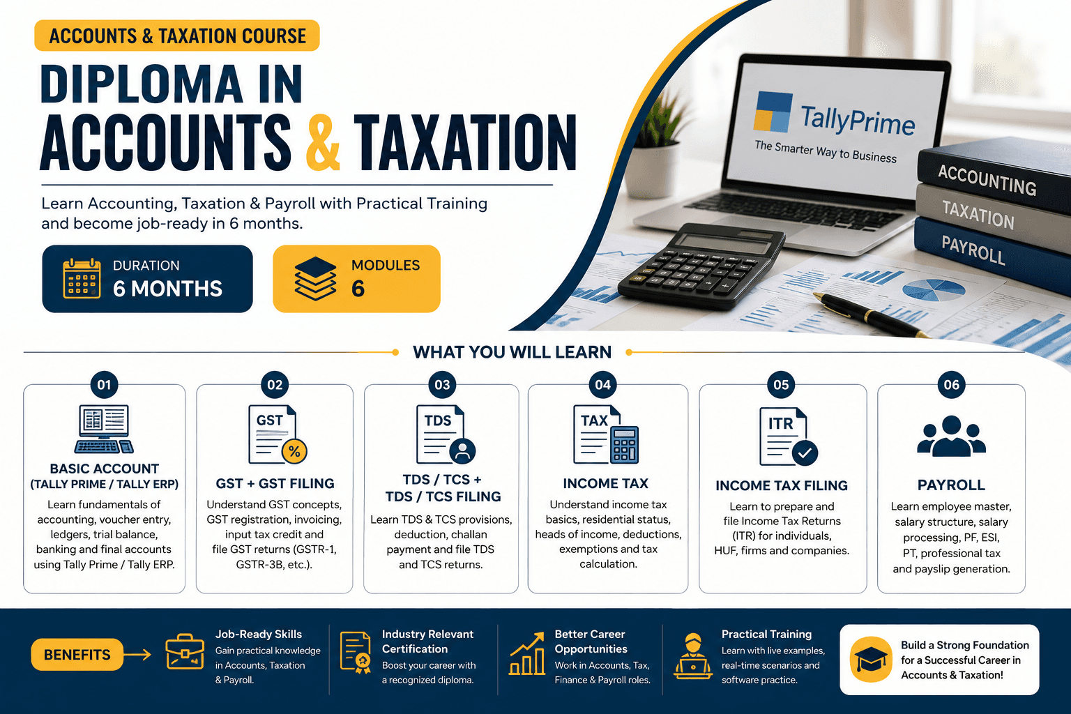 Diploma in Accounts & Taxation course image