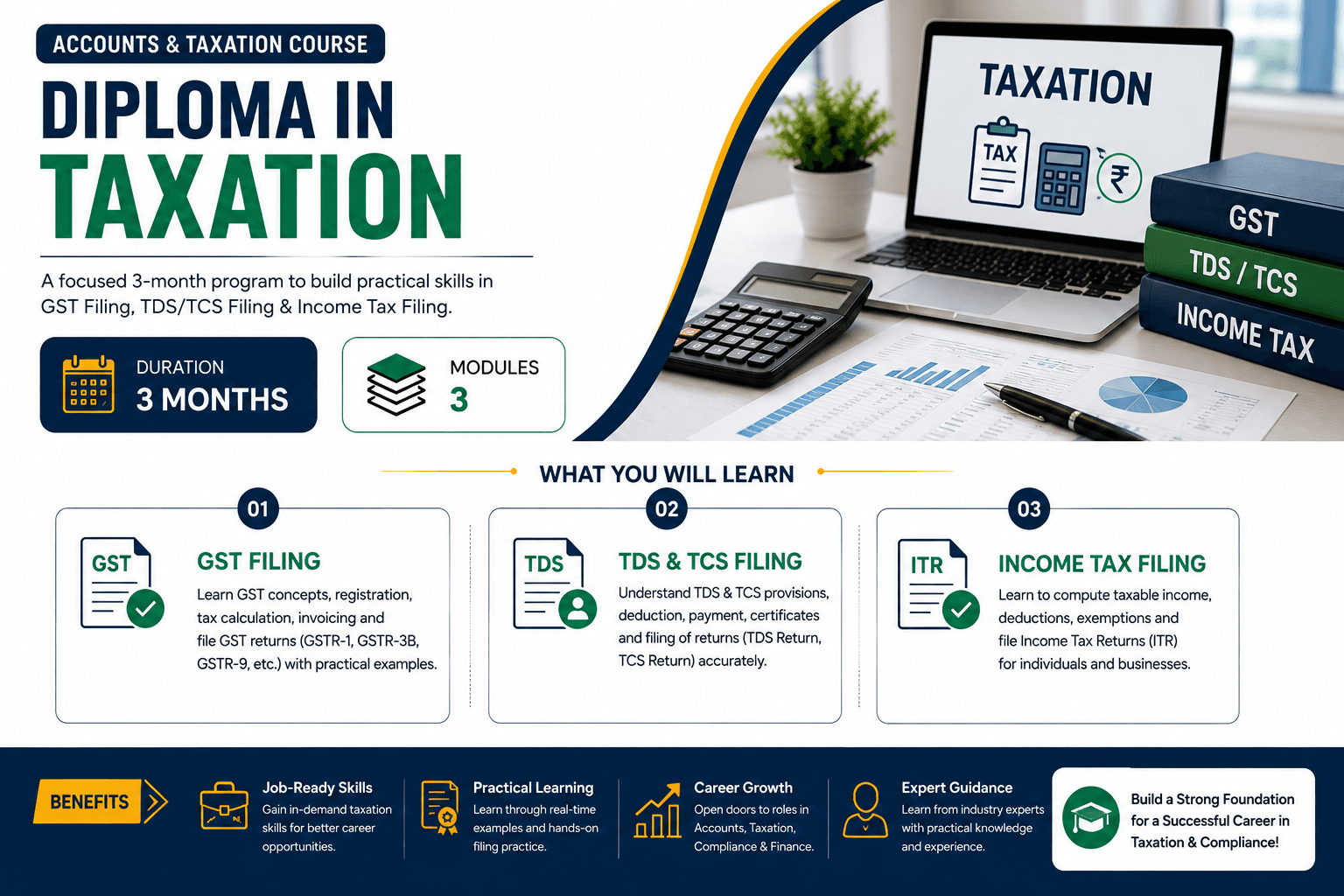 Diploma in Taxation course image