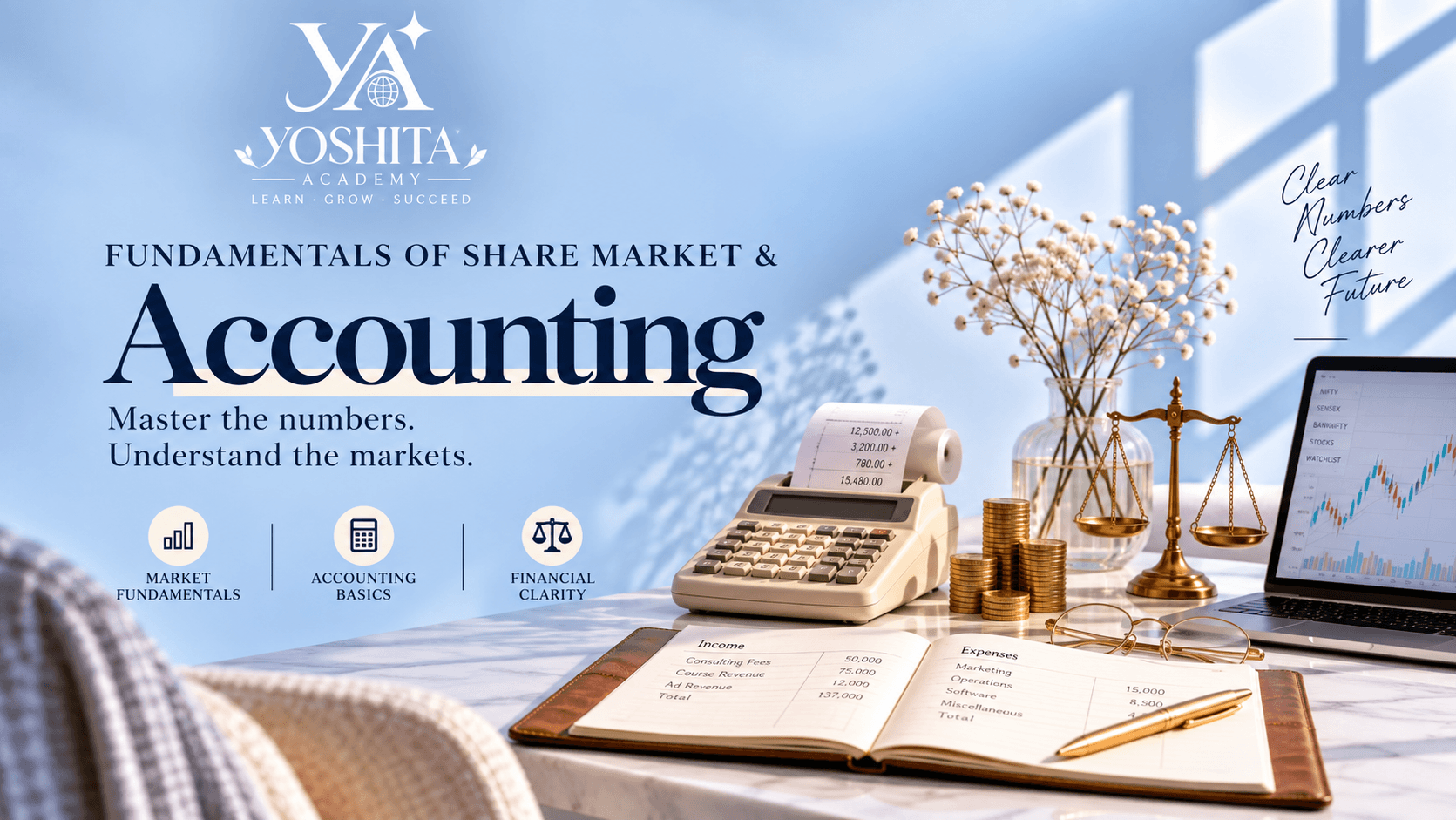 Fundamentals of Share Market & Accounting course image