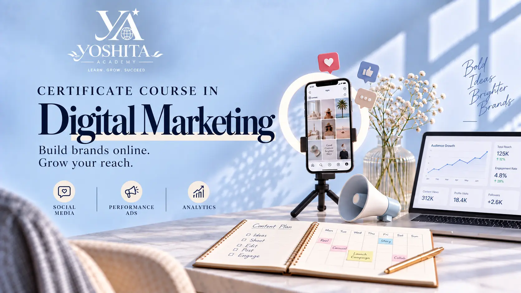 Certificate course in Digital Marketing course image